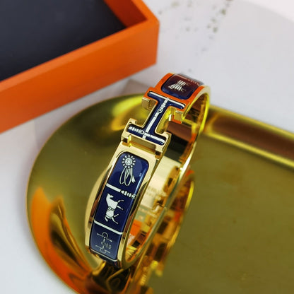 [Love Lucky]H COUVERTURES DARK BLUE BRACELET