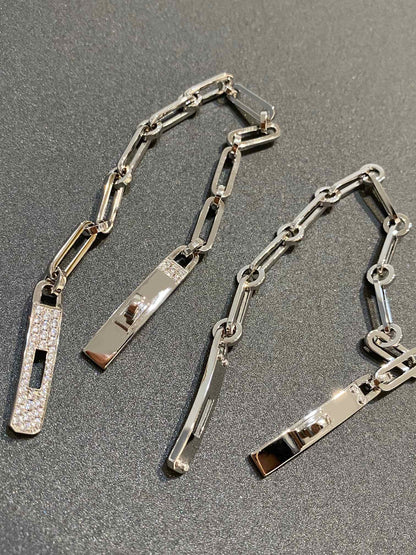 [Love Lucky]CHAINE BRACELET SMALL MODEL DIAMOND