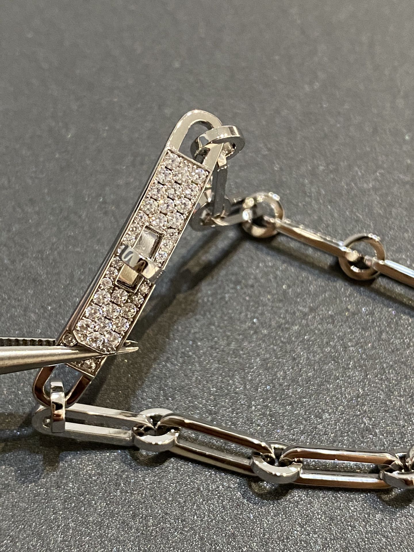 [Love Lucky]CHAINE BRACELET SMALL MODEL DIAMOND