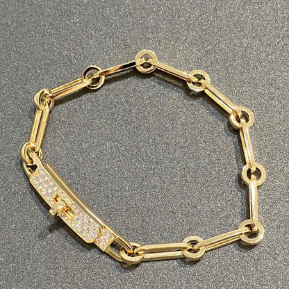 [Love Lucky]CHAINE BRACELET SMALL MODEL DIAMOND