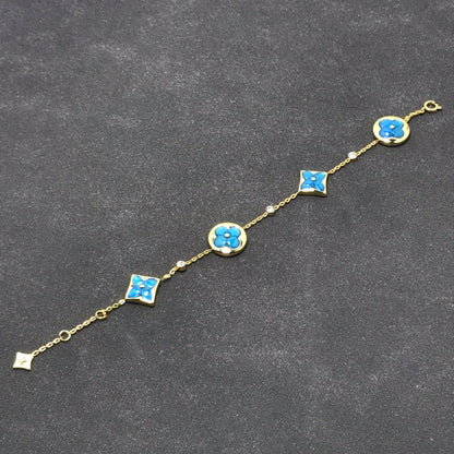 [Love Lucky]STAR AND SUN TURQUOISE 4 MOTIFS 3 DIAMONDS