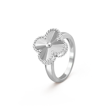 [Love Lucky]CLOVER SILVER RING