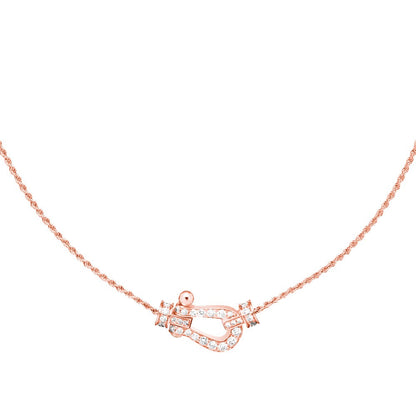 [Love Lucky]FORCE 10 PINK GOLD DIAMOND NECKLACE
