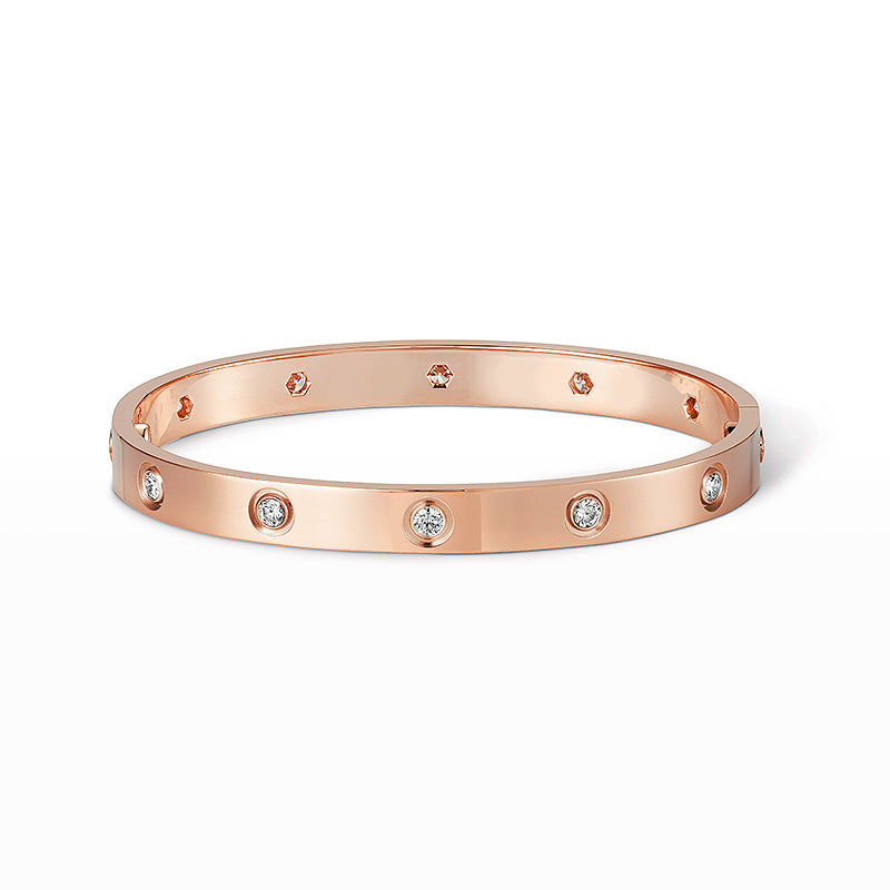 [Love Lucky]LOVE BRACELET 6.1MM 10 DIAMONDS