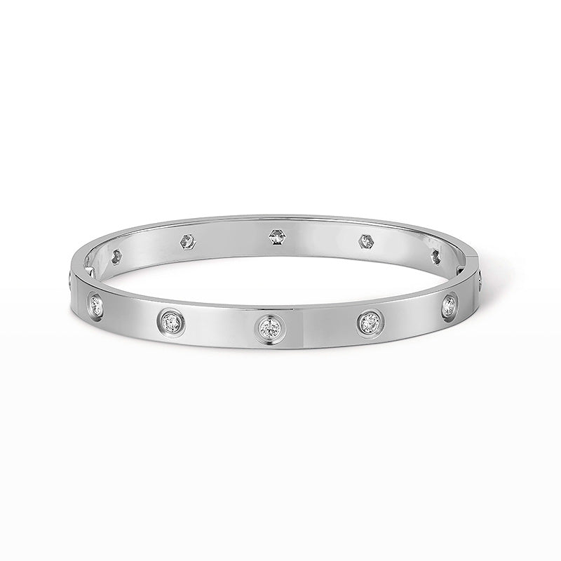 [Love Lucky]LOVE BRACELET 6.1MM 10 DIAMONDS