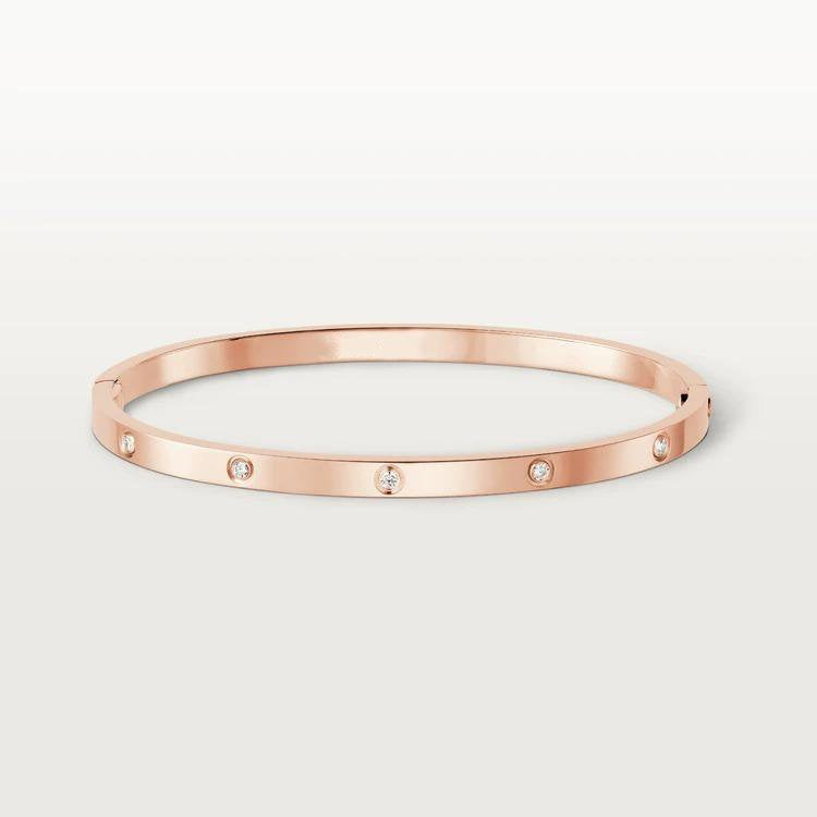 [Love Lucky]LOVE BRACELET 3.65MM 10 DIAMONDS