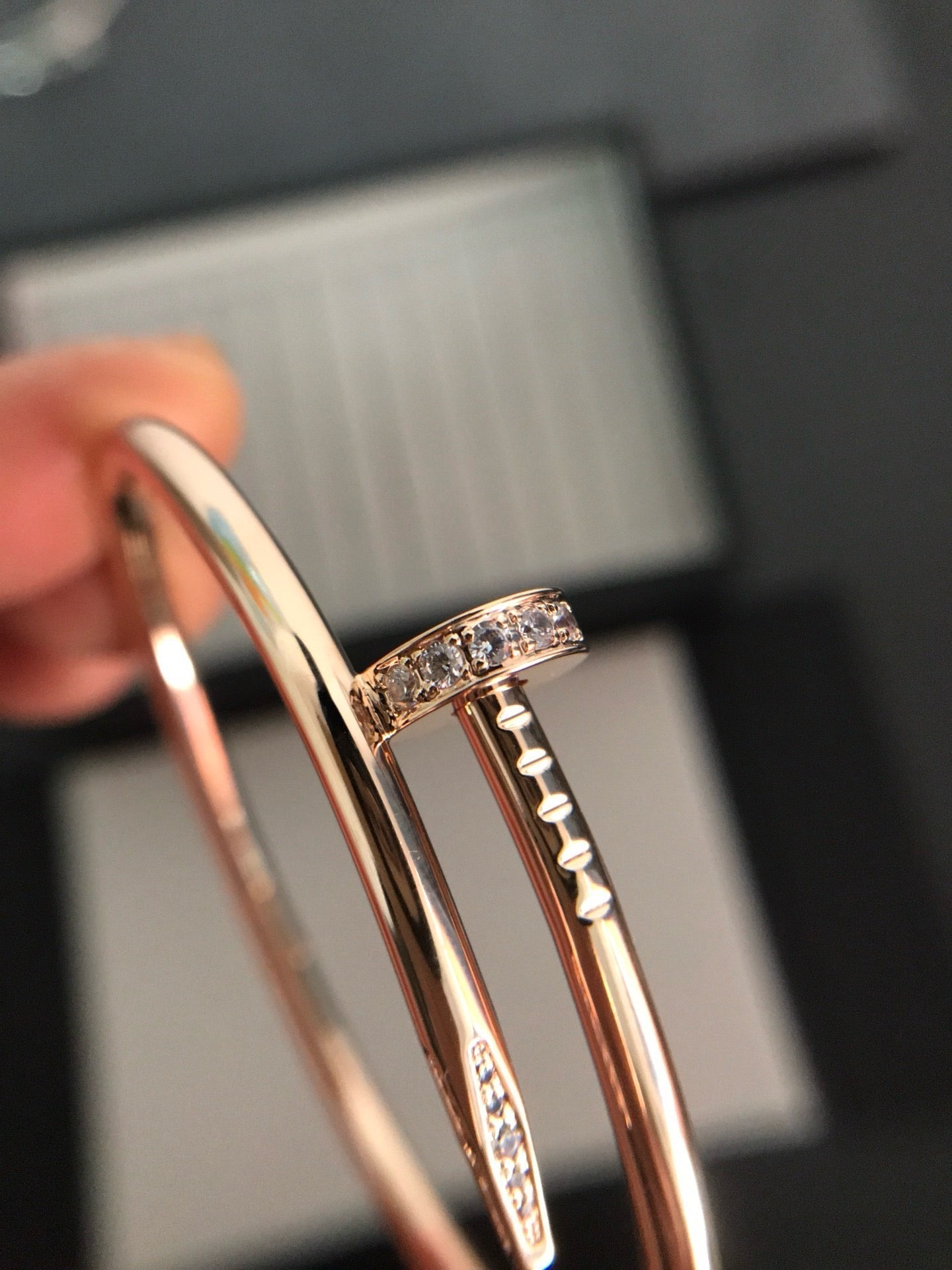 [Love Lucky]JUSTE BRACELET 3.5MM DIAMONDS