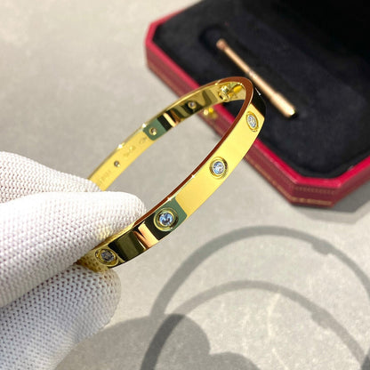 [Love Lucky]LOVE BRACELET 6.1MM 10 DIAMONDS