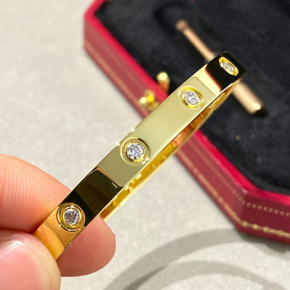 [Love Lucky]LOVE BRACELET 6.1MM 10 DIAMONDS