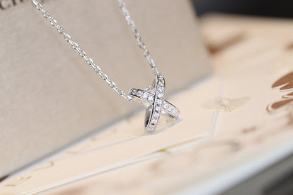 [Love Lucky]JEUX DE DIAMOND NECKLACE