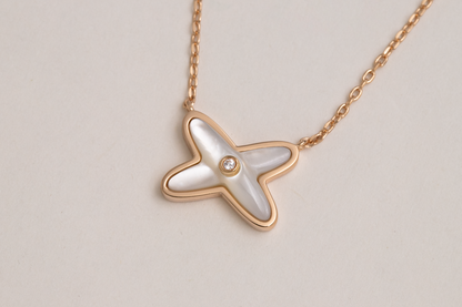 [Love Lucky]JEUX DE NECKLACE 1 DIAMOND