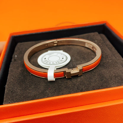 [Love Lucky]CLASSIC HM CLIC RED 8MM ENAMEL BRACELET