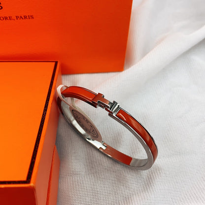[Love Lucky]CLASSIC HM CLIC RED 8MM ENAMEL BRACELET