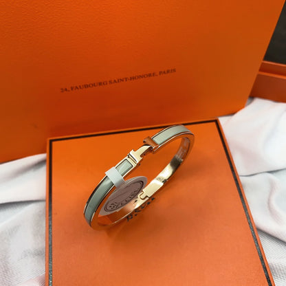 [Love Lucky]CLASSIC HM CLIC GREEN 8MM ENAMEL BRACELET