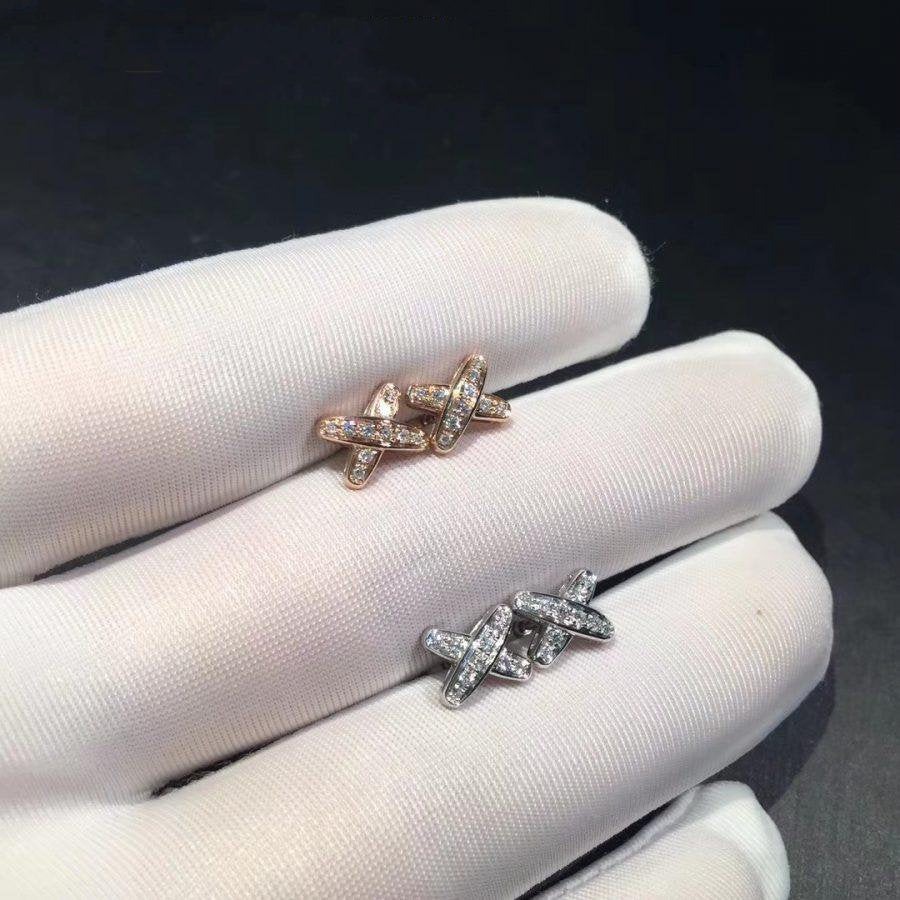 [Love Lucky]JEUX DE DIAMOND EARRINGS