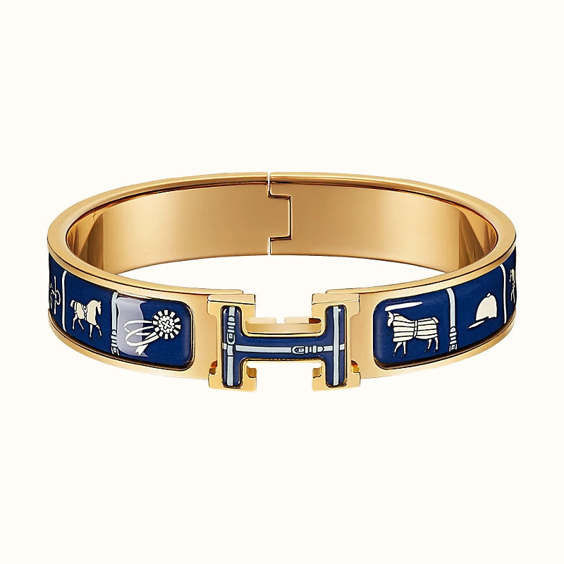 [Love Lucky]H COUVERTURES DARK BLUE BRACELET