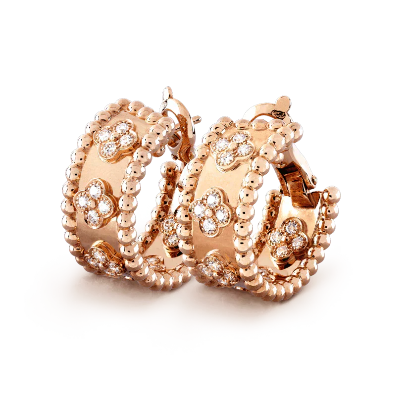 [Love Lucky]PERLEE DIAMOND EARRINGS