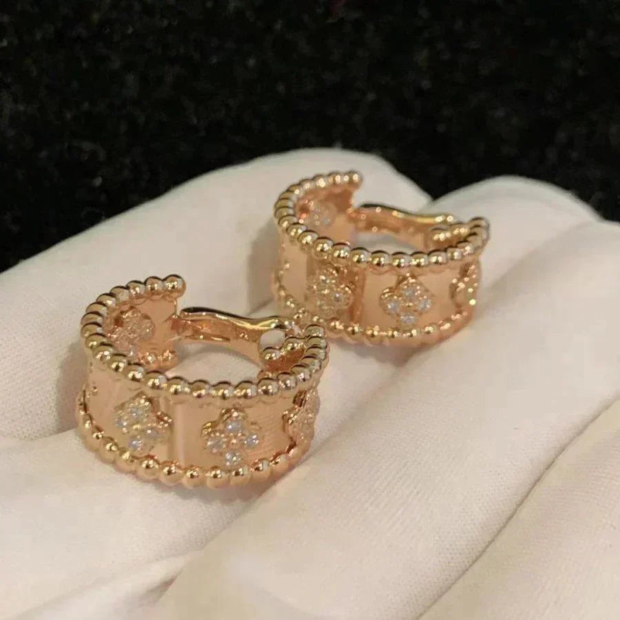 [Love Lucky]PERLEE DIAMOND EARRINGS