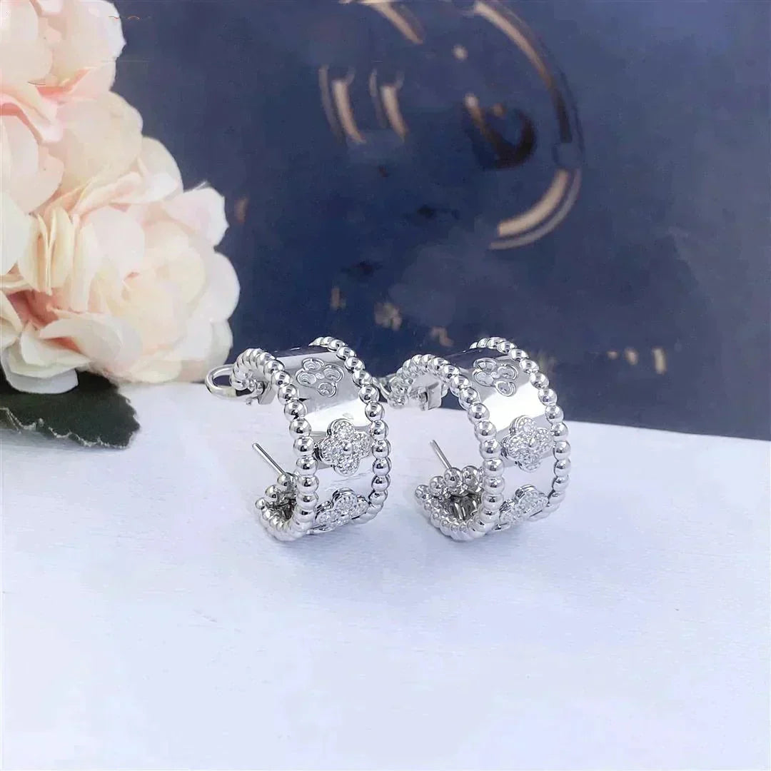 [Love Lucky]PERLEE DIAMOND EARRINGS