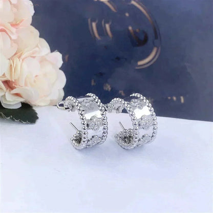[Love Lucky]PERLEE DIAMOND EARRINGS