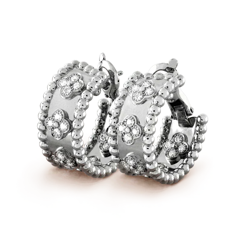 [Love Lucky]PERLEE DIAMOND EARRINGS
