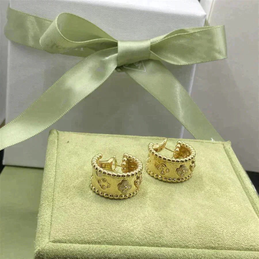 [Love Lucky]PERLEE DIAMOND EARRINGS